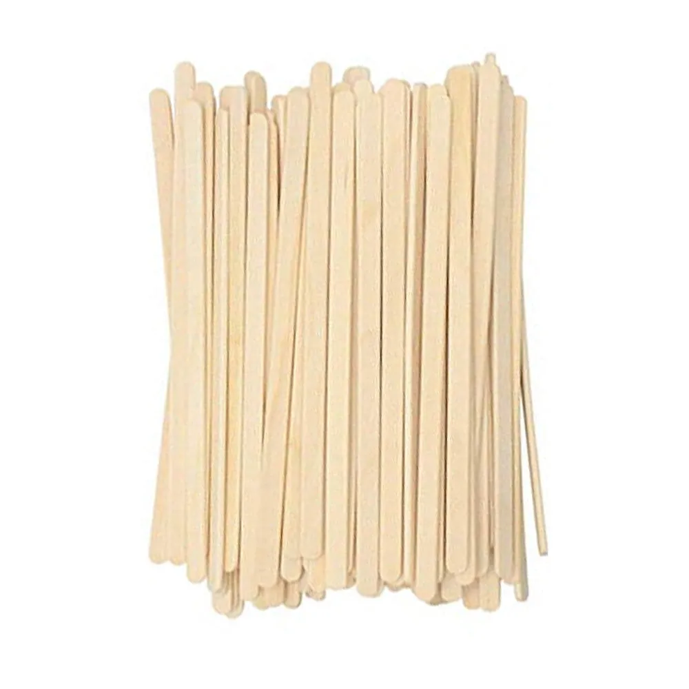 1000 Wooden Sticks Coffee Stirrers Cocktail Mixer Drink Swizzle Mix Bar Crafts