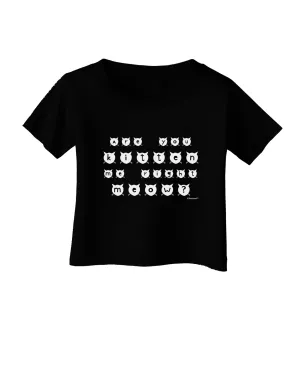 Are You Kitten Me Right Meow Cats Infant T-Shirt Dark