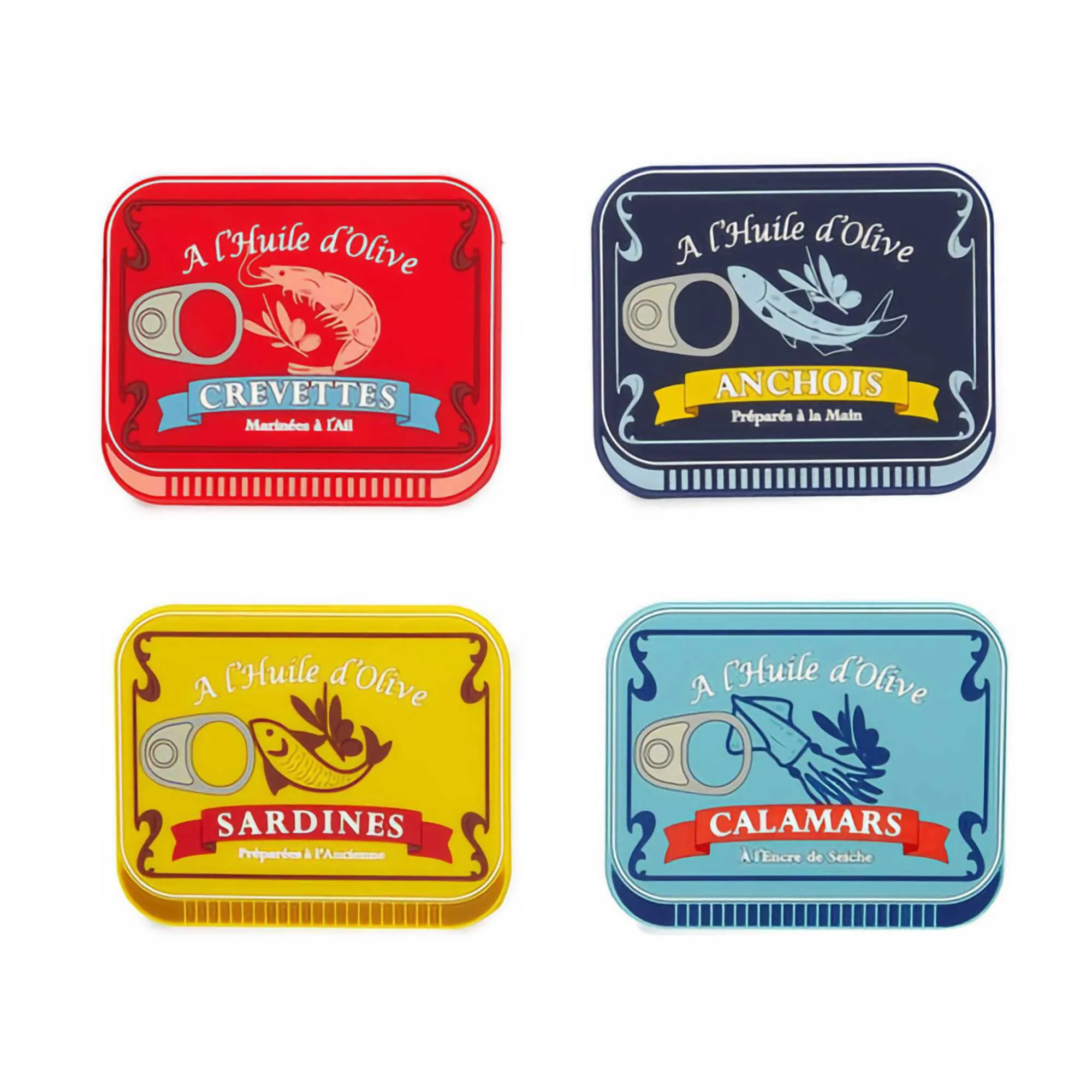 Balvi Conserverie coaster set of 4