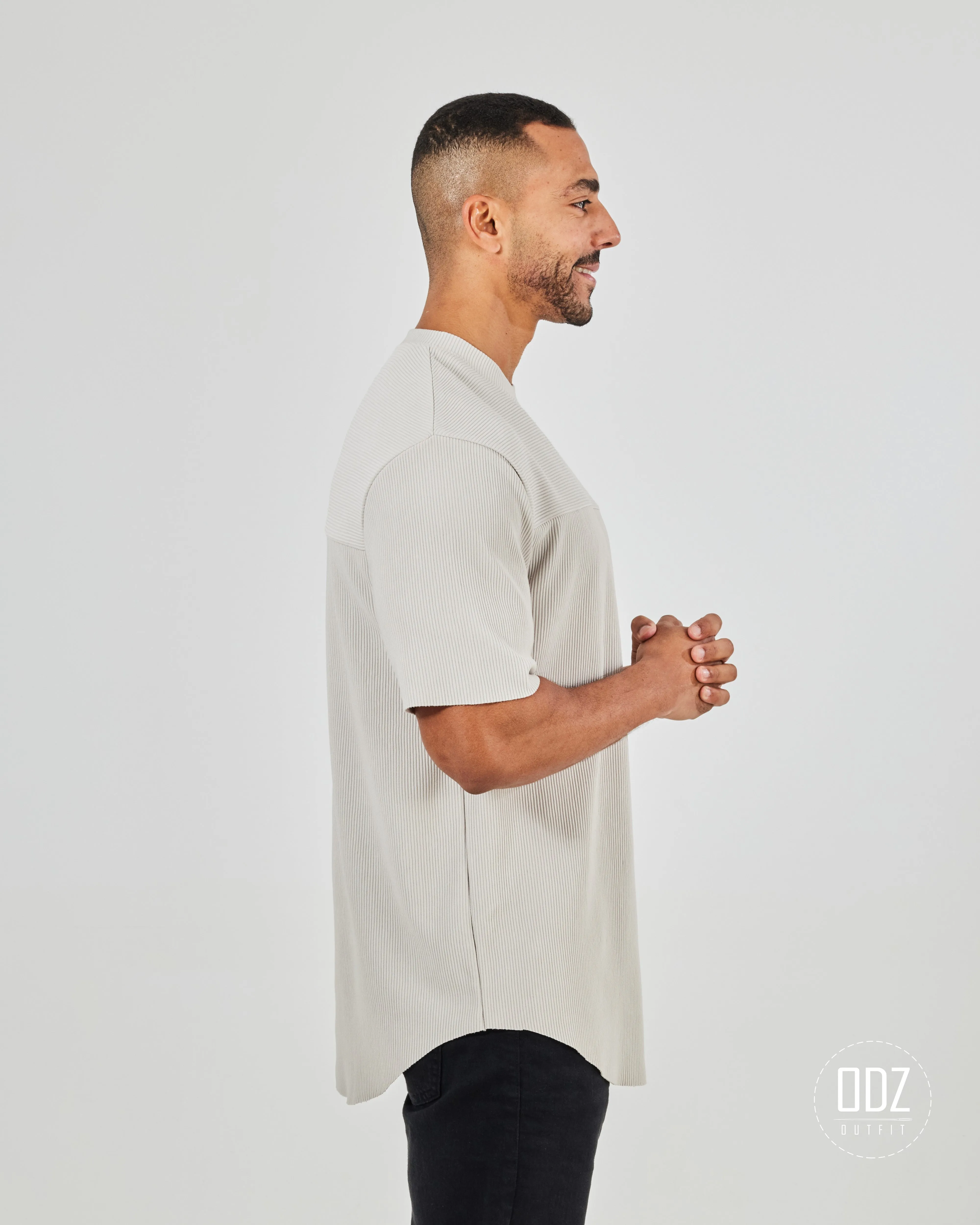 Bamboo Strips Curved T-shirt