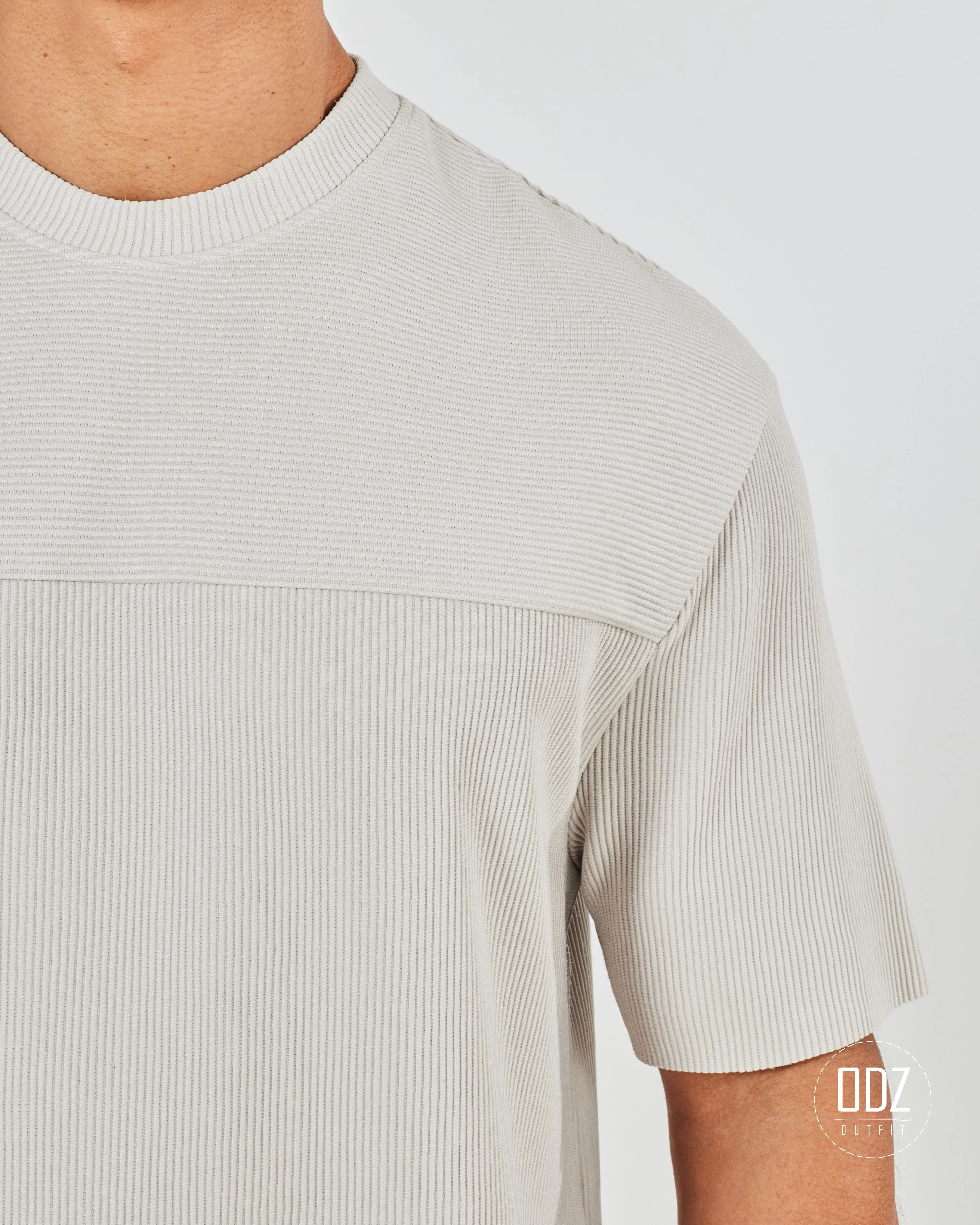 Bamboo Strips Curved T-shirt