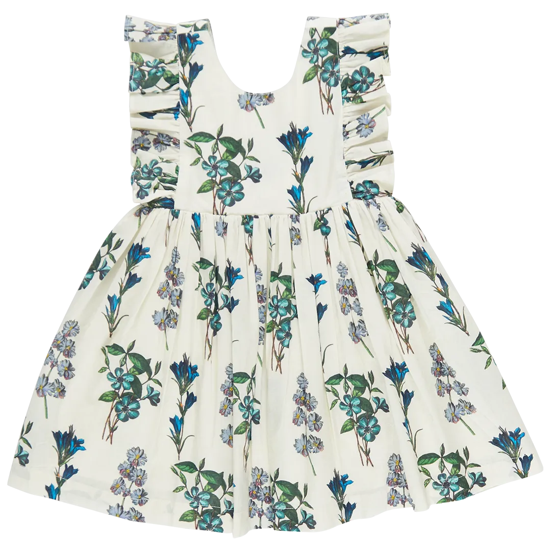 BLUE BOTANICAL | MARCELINE DRESS