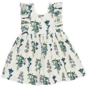 BLUE BOTANICAL | MARCELINE DRESS