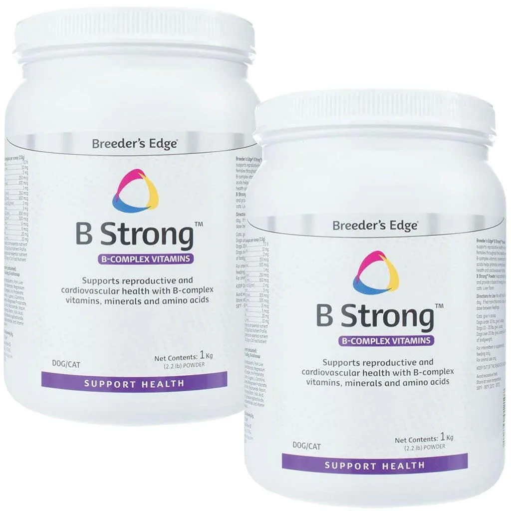 Breeder's Edge B Strong Powder for Dogs & Cats
