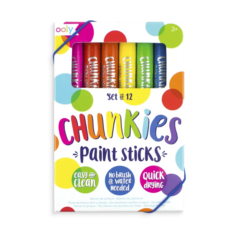Chunkies Paint Sticks - 12 Pack