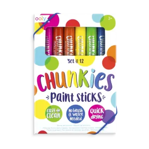 Chunkies Paint Sticks - 12 Pack