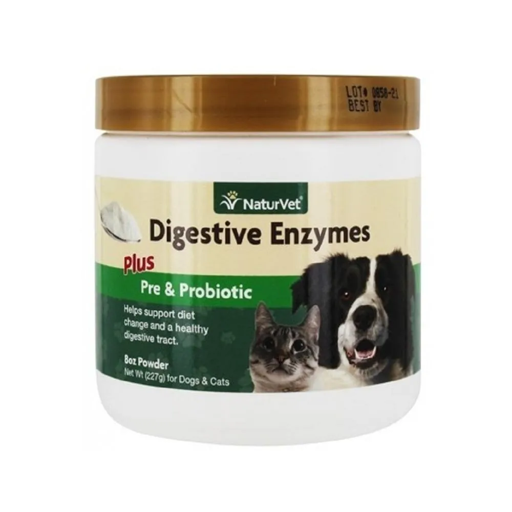 Digestive Enzymes Powder and Probiotics for Dogs & Cats