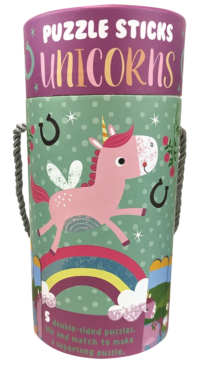 EDC Publishing - Puzzle Sticks, Unicorns