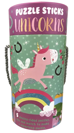 EDC Publishing - Puzzle Sticks, Unicorns