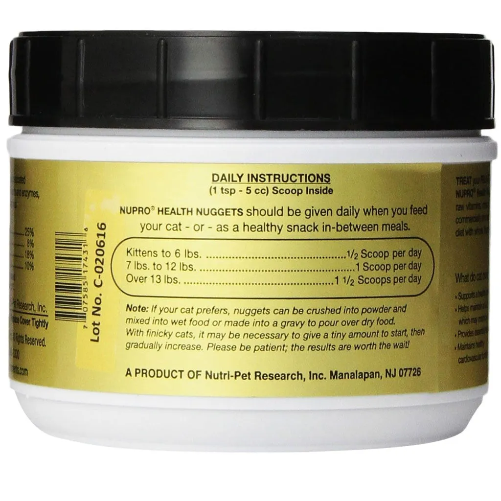 Nupro Health Nuggets for Cats, 1-lb