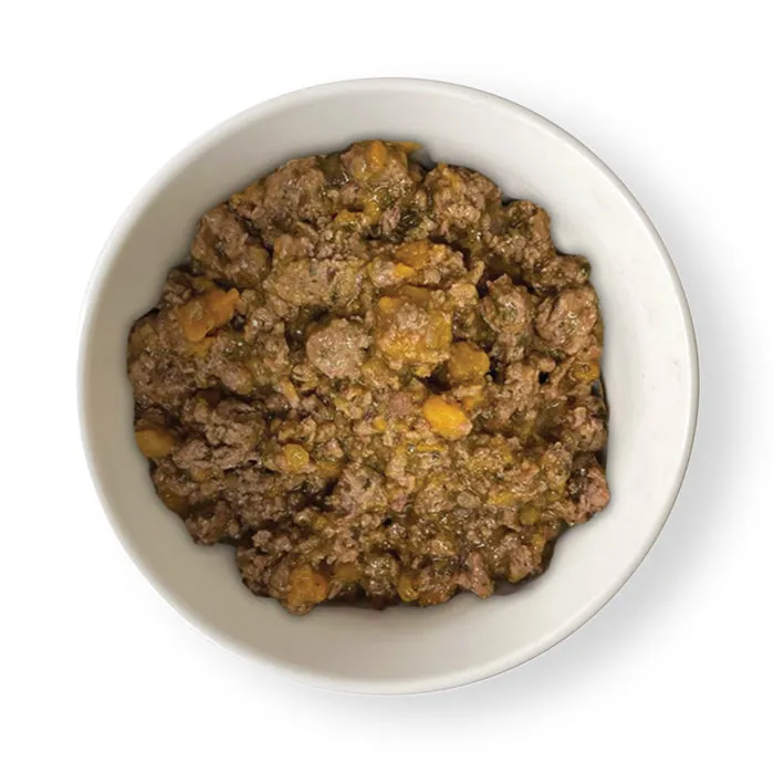 Prime 100 Slow Cooked Duck and Sweet Potato Dog Food 354g