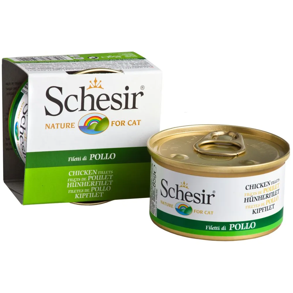 'TRIAL SPECIAL UP TO 25% OFF': Schesir Chicken Canned Cat Food (Assorted Flavours)